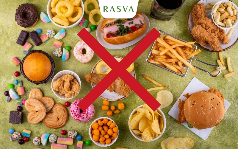 Hạn chế đường và tinh bột